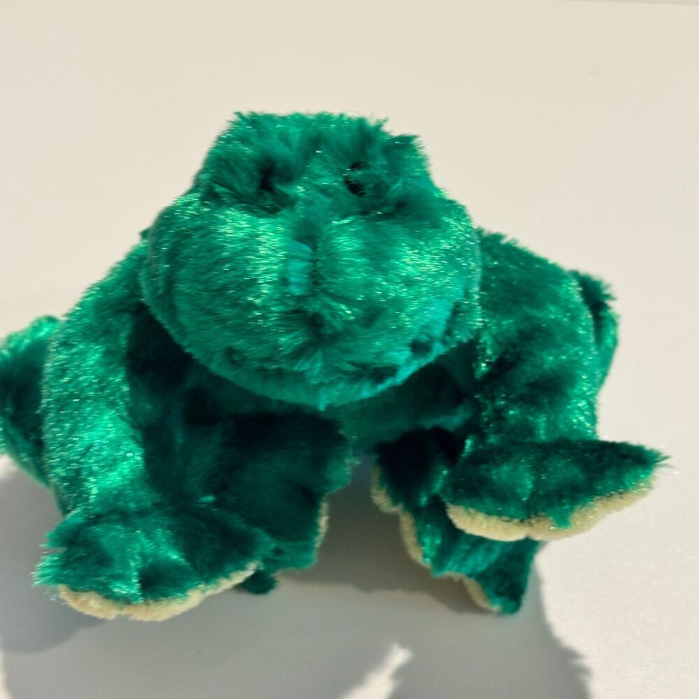 Vintage 1986 Gund Funny Frogs Small Plush 4" W/Tags AS IS no sounds